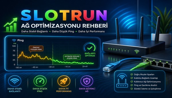 Slotrun ağ ve bağlantı optimizasyonu rehberi